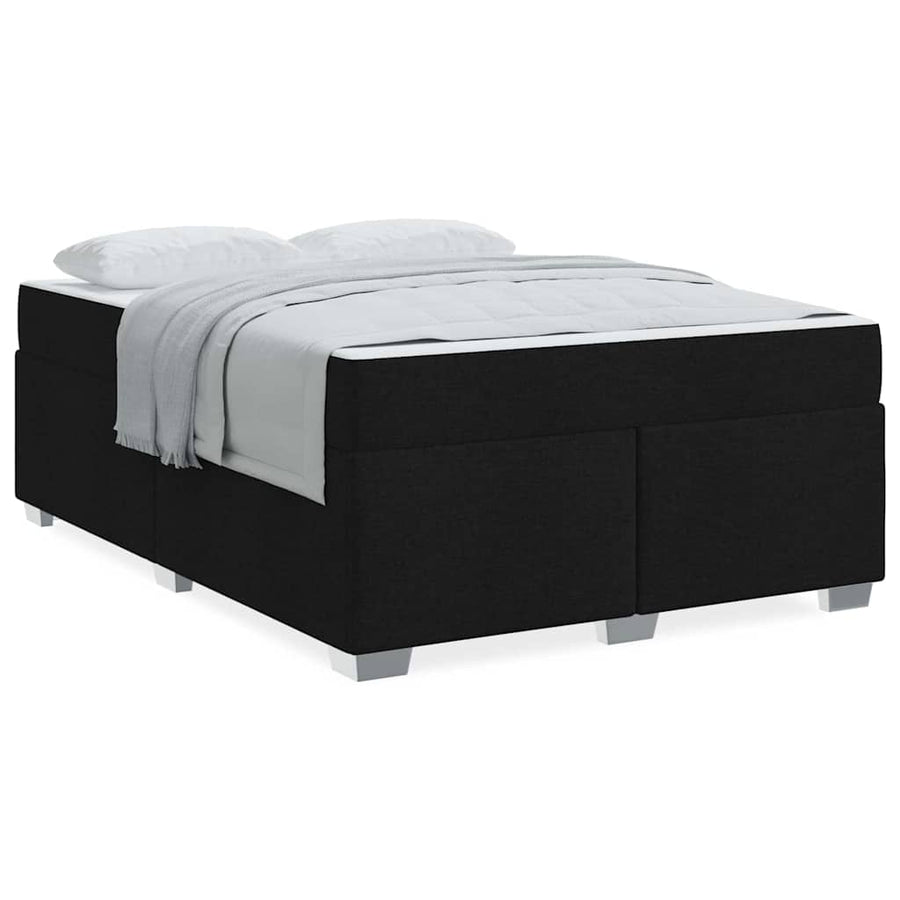 Bedframe Anders Zwart 140 x 200 cm Stof