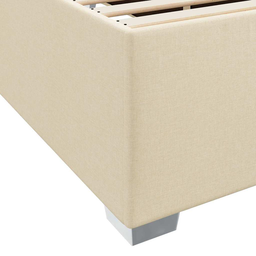 Bedframe Anders Crème 140 x 200 cm Stof