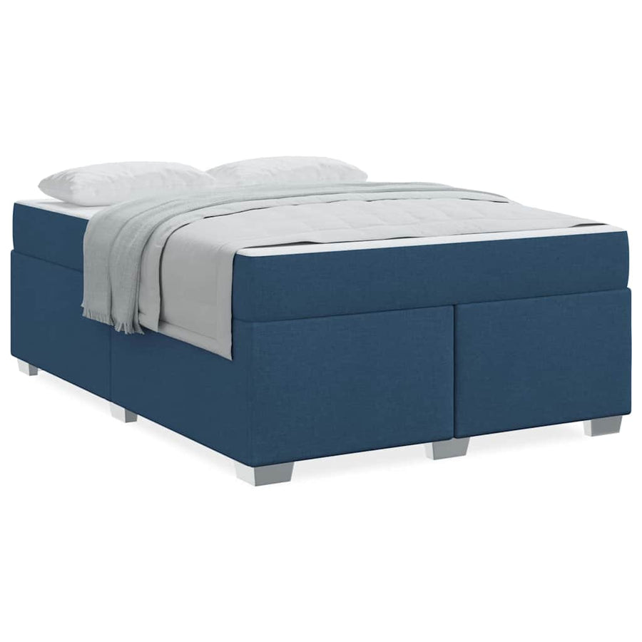 Bedframe Anders Blauw 140 x 200 cm Stof