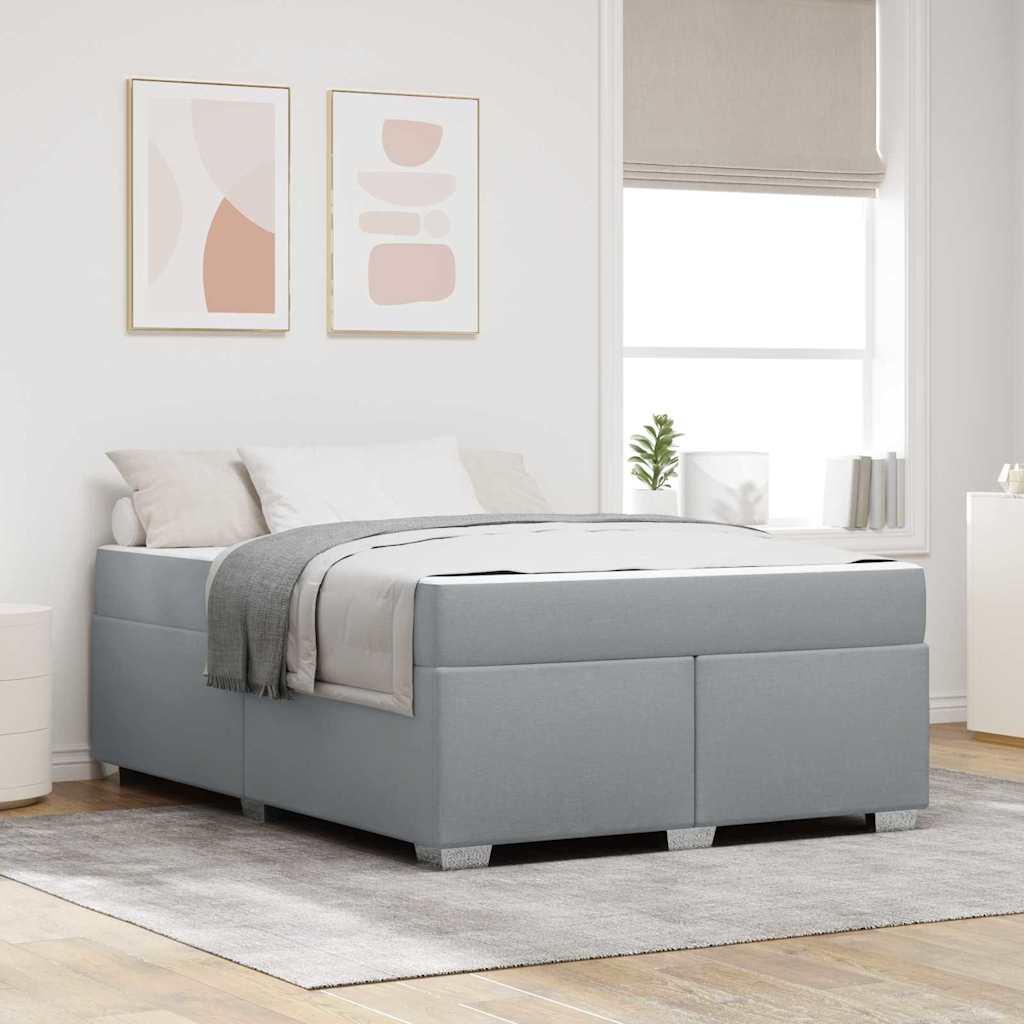 Bedframe Anders Lichtgrijs 160 x 200 cm Stof