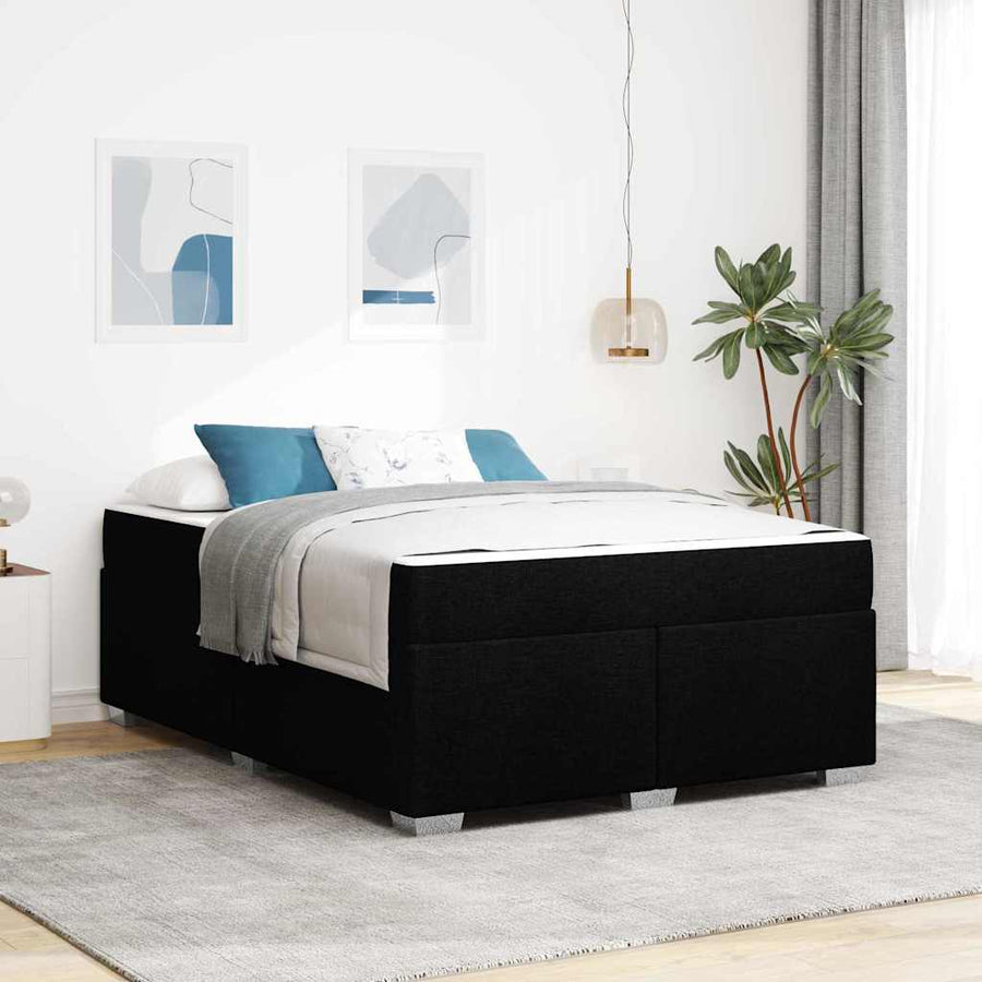 Bedframe Anders Zwart 160 x 200 cm Stof