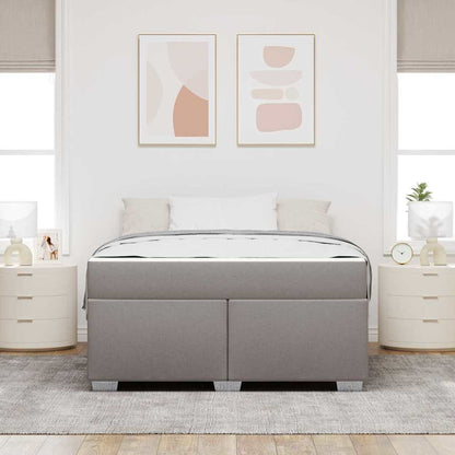 Bedframe Anders Taupe 160 x 200 cm Stof