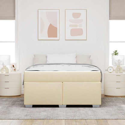 Bedframe Anders Crème 160 x 200 cm Stof