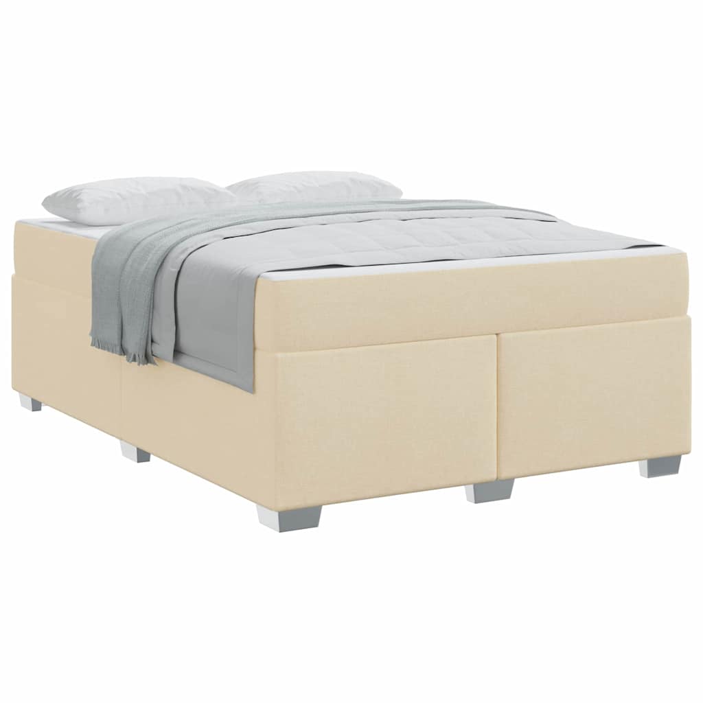 Bedframe Anders Crème 160 x 200 cm Stof