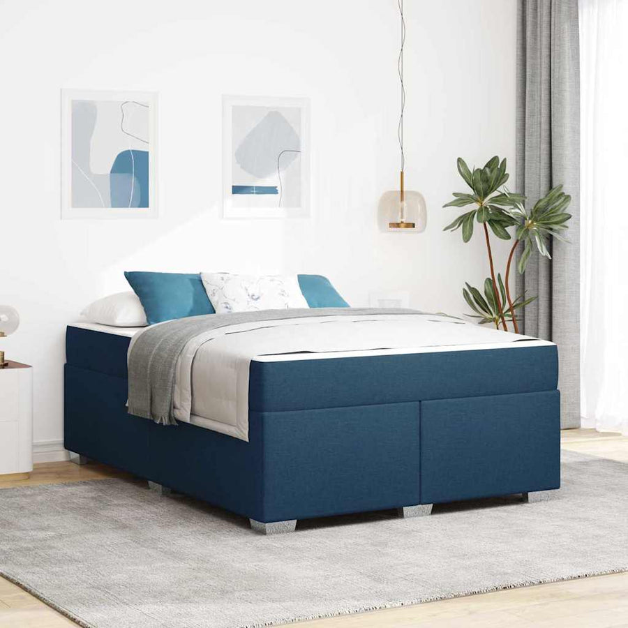 Bedframe Anders Blauw 160 x 200 cm Stof