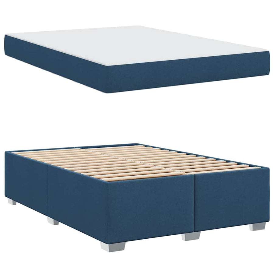 Bedframe Anders Blauw 160 x 200 cm Stof