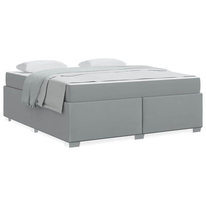 Bedframe Anders Lichtgrijs 180 x 200 cm Stof