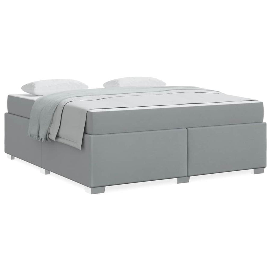 Bedframe Anders Lichtgrijs 180 x 200 cm Stof