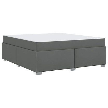 Bedframe Anders Donkergrijs 180 x 200 cm Stof