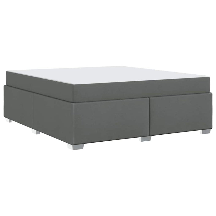 Bedframe Anders Donkergrijs 180 x 200 cm Stof