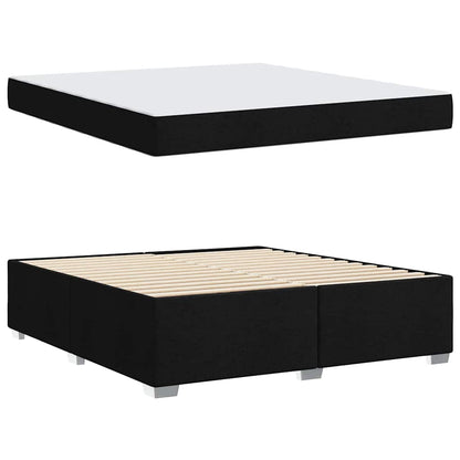 Bedframe Anders Zwart 180 x 200 cm Stof
