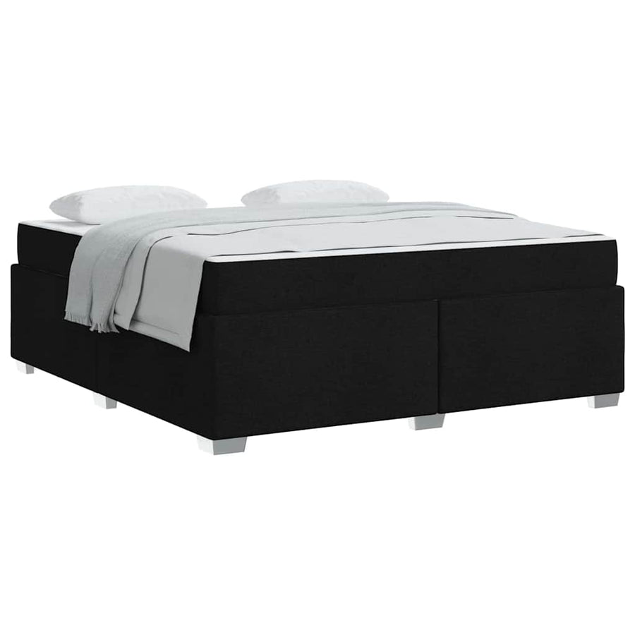 Bedframe Anders Zwart 180 x 200 cm Stof