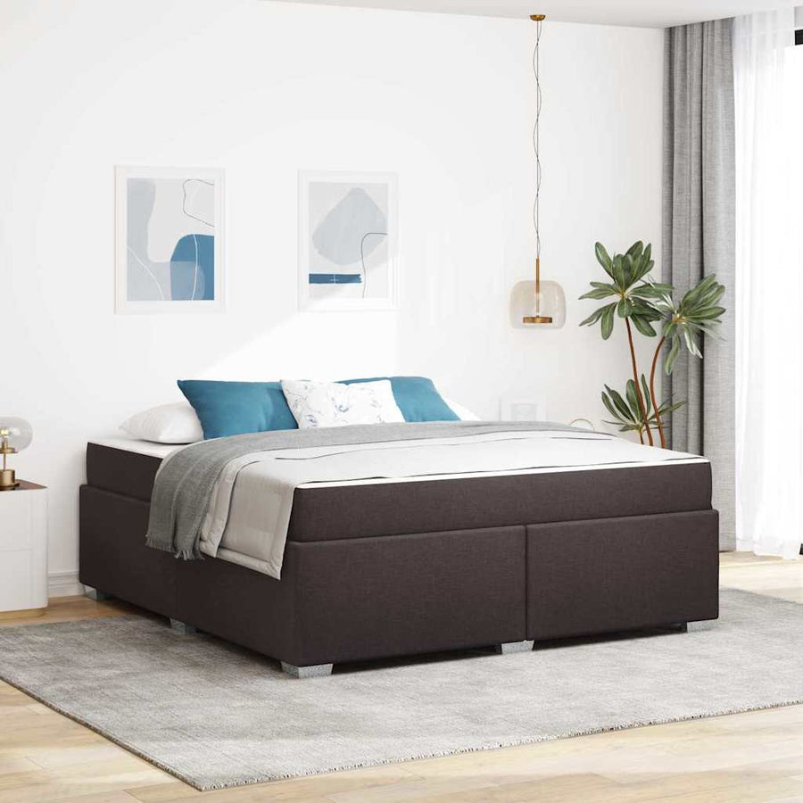 Bedframe Anders Donkerbruin 180 x 200 cm Stof