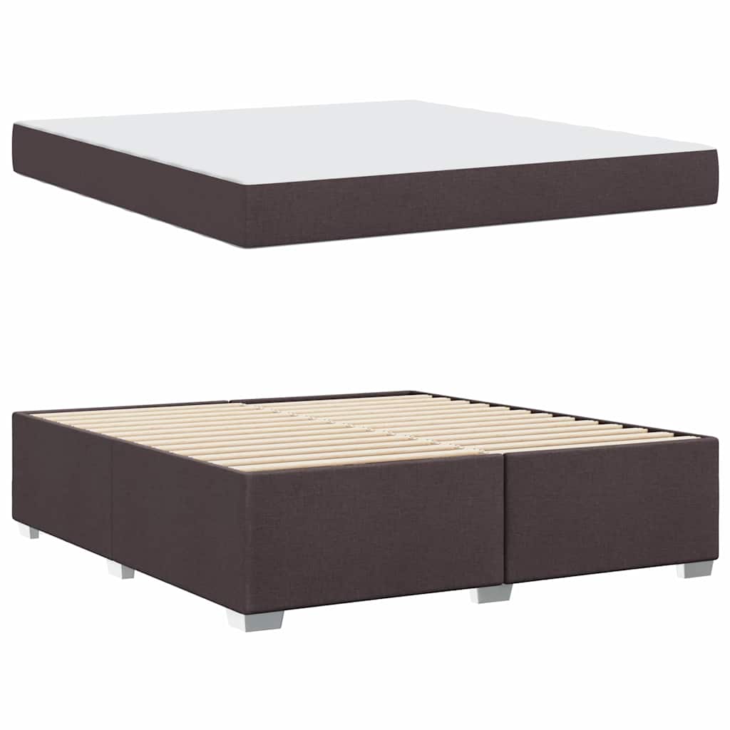 Bedframe Anders Donkerbruin 180 x 200 cm Stof