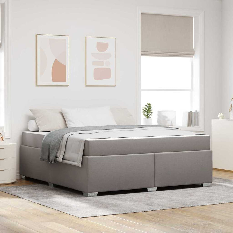 Bedframe Taupe 180 x 200 cm Stof