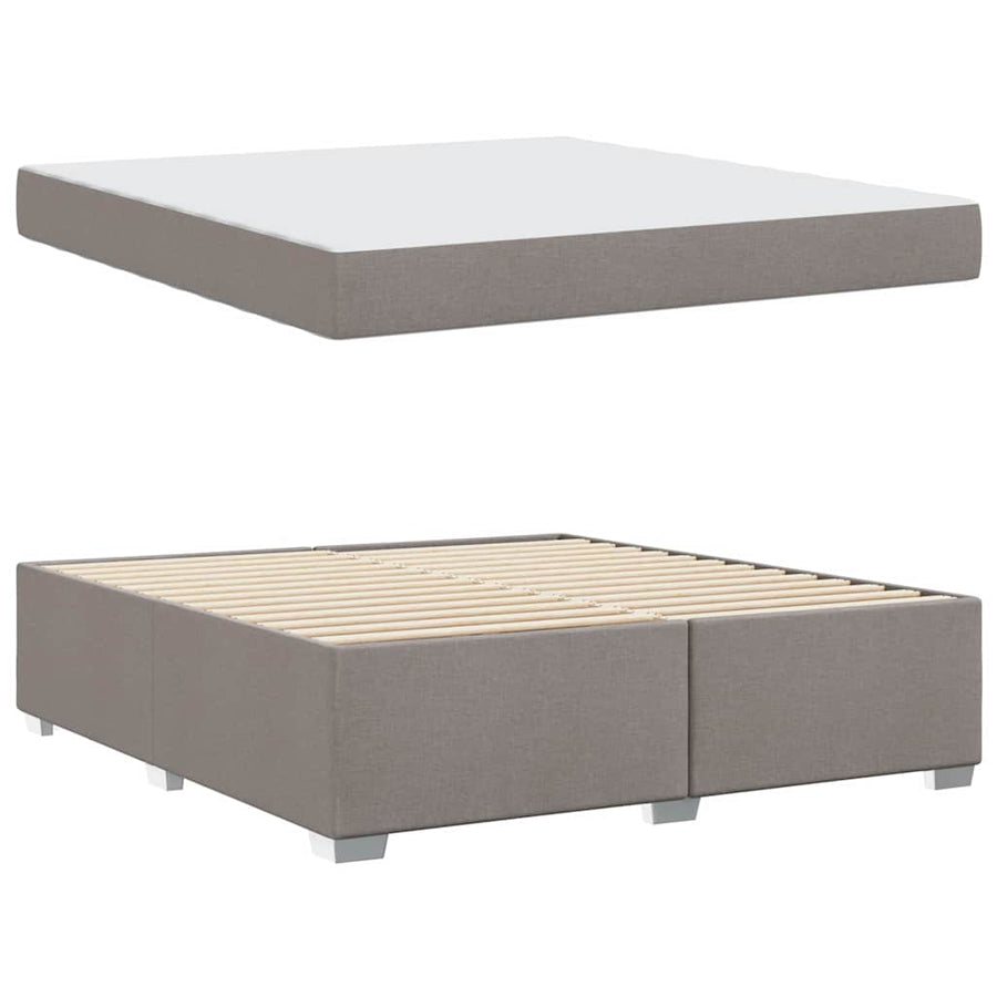 Bedframe Taupe 180 x 200 cm Stof