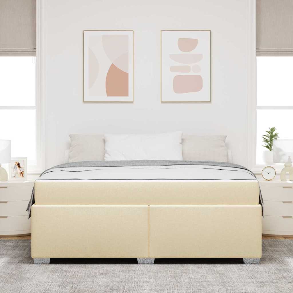 Bedframe Anders Crème 180 x 200 cm Stof