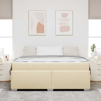 Bedframe Anders Crème 180 x 200 cm Stof