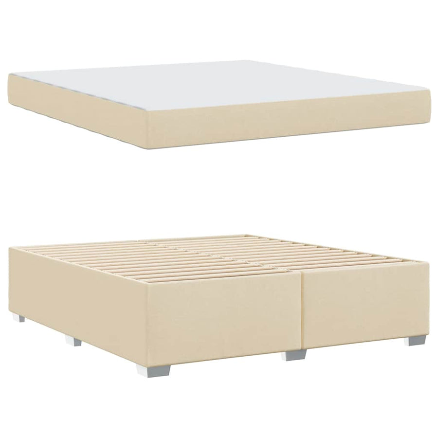 Bedframe Anders Crème 180 x 200 cm Stof