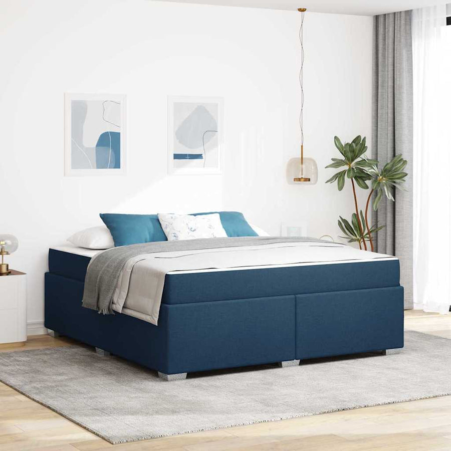 Bedframe Anders Blauw 180 x 200 cm Stof