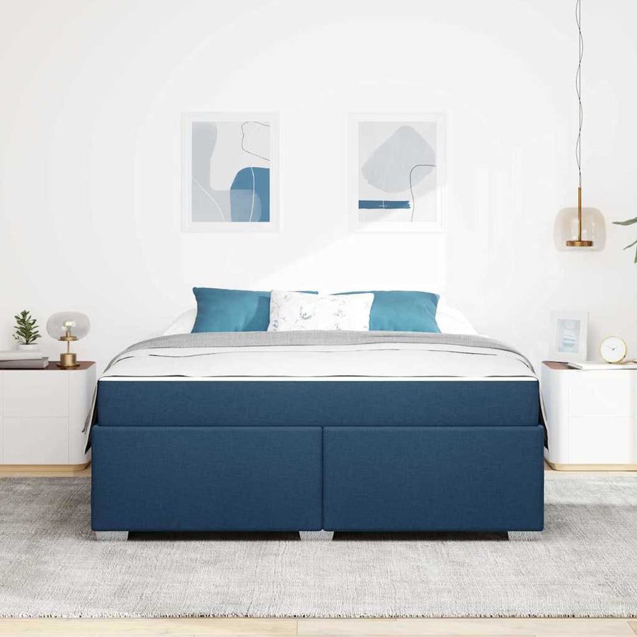 Bedframe Anders Blauw 180 x 200 cm Stof