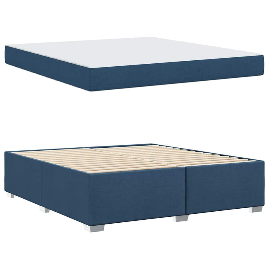 Bedframe Anders Blauw 180 x 200 cm Stof