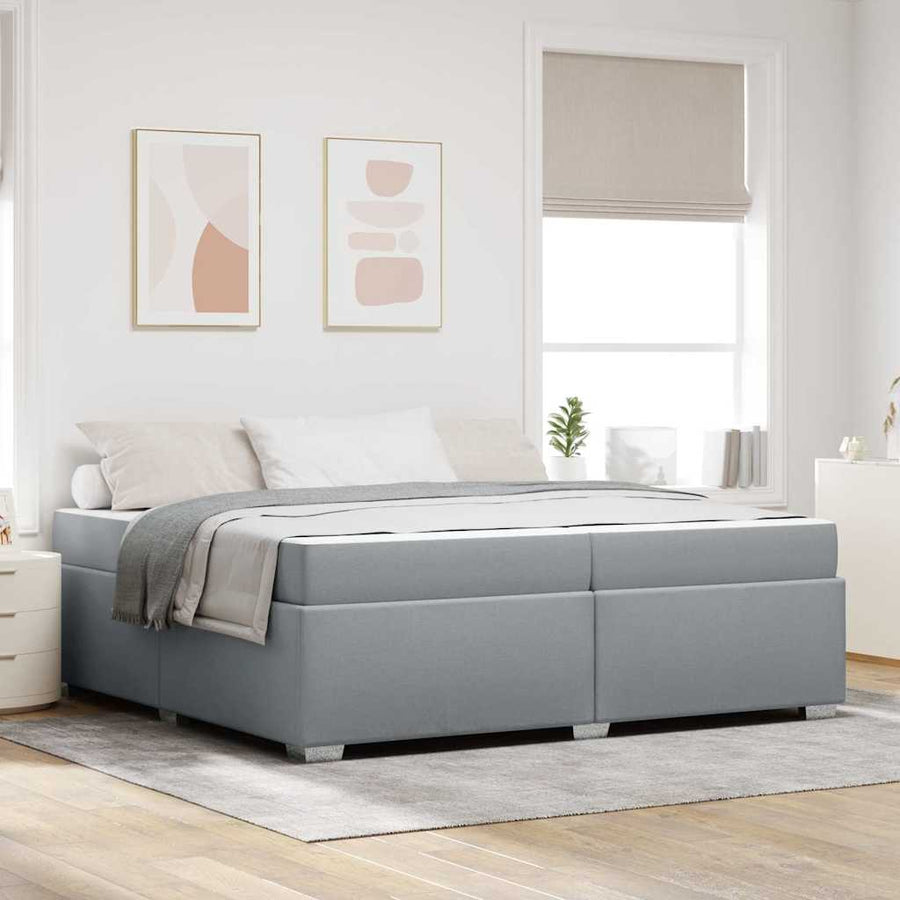 Bedframe Anders Lichtgrijs 200 x 200 cm Stof