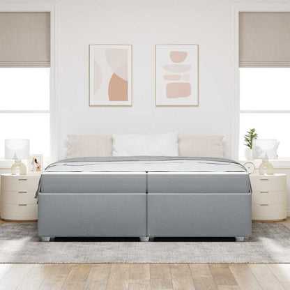 Bedframe Anders Lichtgrijs 200 x 200 cm Stof