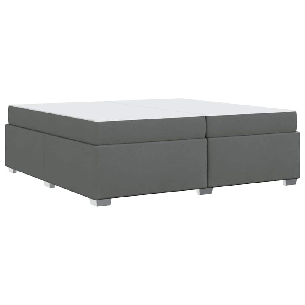 Bedframe Anders Donkergrijs 200 x 200 cm Stof