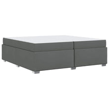 Bedframe Anders Donkergrijs 200 x 200 cm Stof