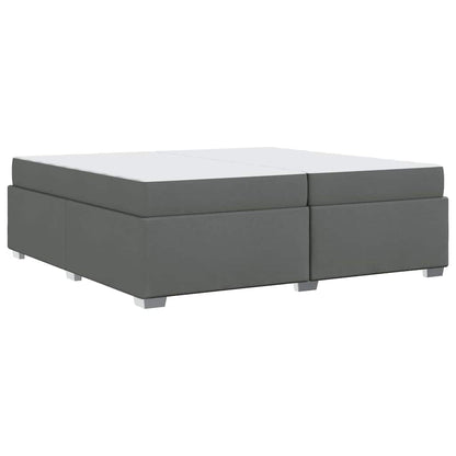 Bedframe Anders Donkergrijs 200 x 200 cm Stof