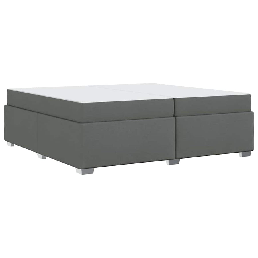 Bedframe Anders Donkergrijs 200 x 200 cm Stof