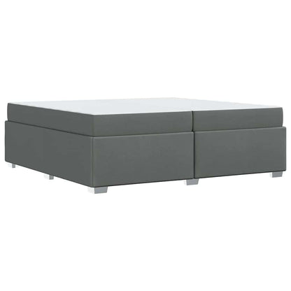 Bedframe Anders Donkergrijs 200 x 200 cm Stof
