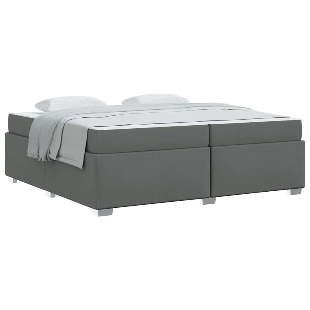 Bedframe Anders Donkergrijs 200 x 200 cm Stof