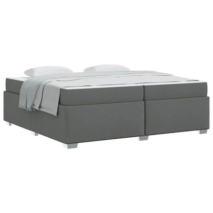 Bedframe Anders Donkergrijs 200 x 200 cm Stof