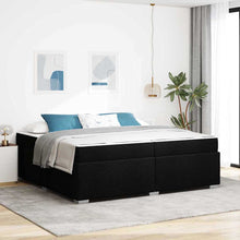 Bedframe Anders Zwart 200 x 200 cm Stof