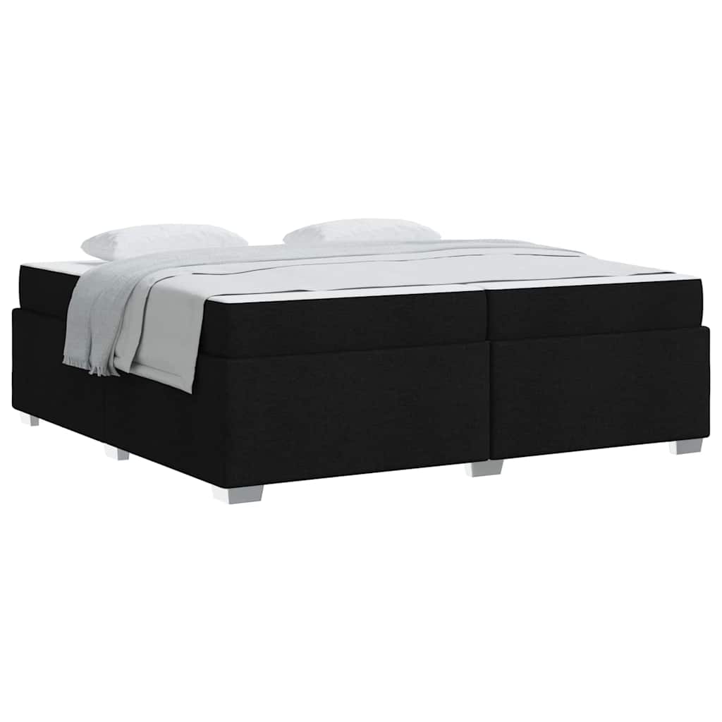 Bedframe Anders Zwart 200 x 200 cm Stof