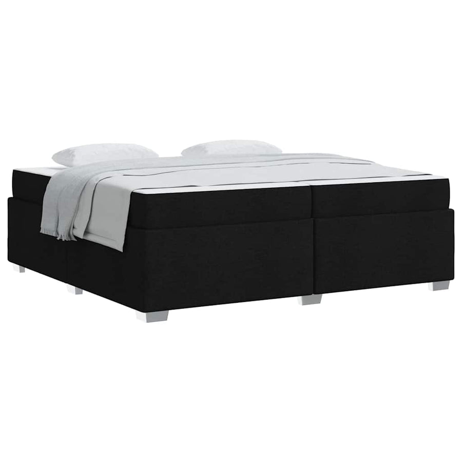 Bedframe Anders Zwart 200 x 200 cm Stof
