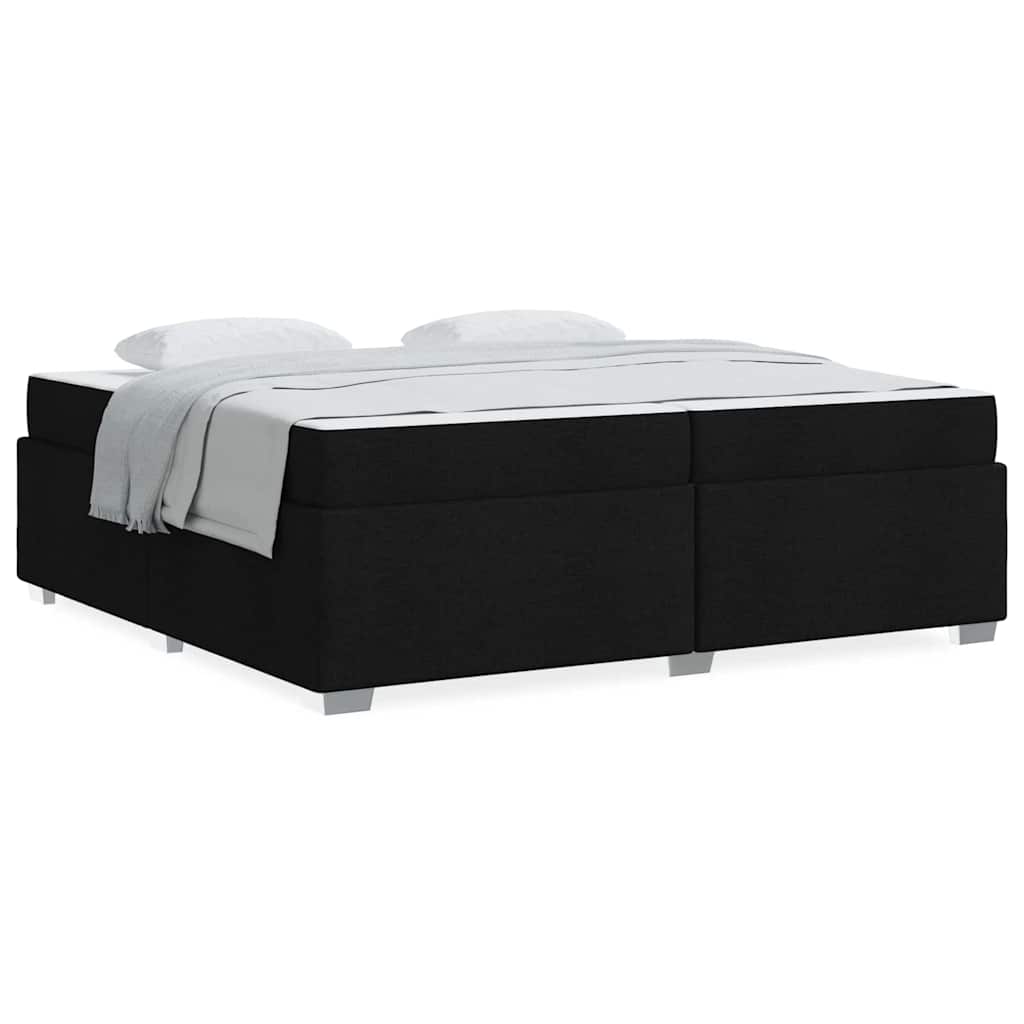 Bedframe Anders Zwart 200 x 200 cm Stof