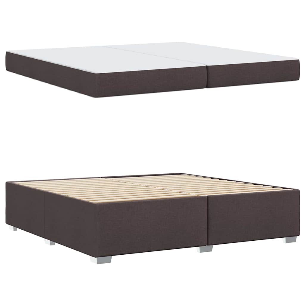 Bedframe Anders Donkerbruin 200 x 200 cm Stof