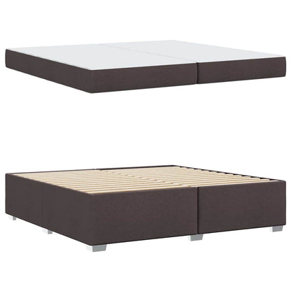 Bedframe Anders Donkerbruin 200 x 200 cm Stof