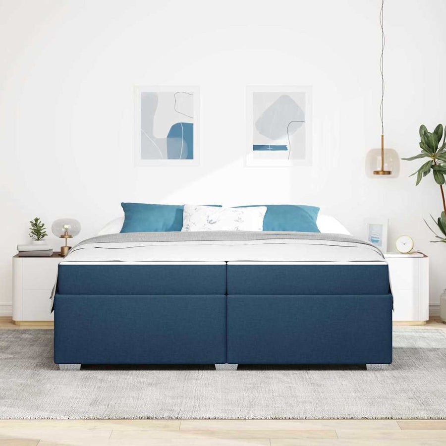 Bedframe Anders Blauw 200 x 200 cm Stof