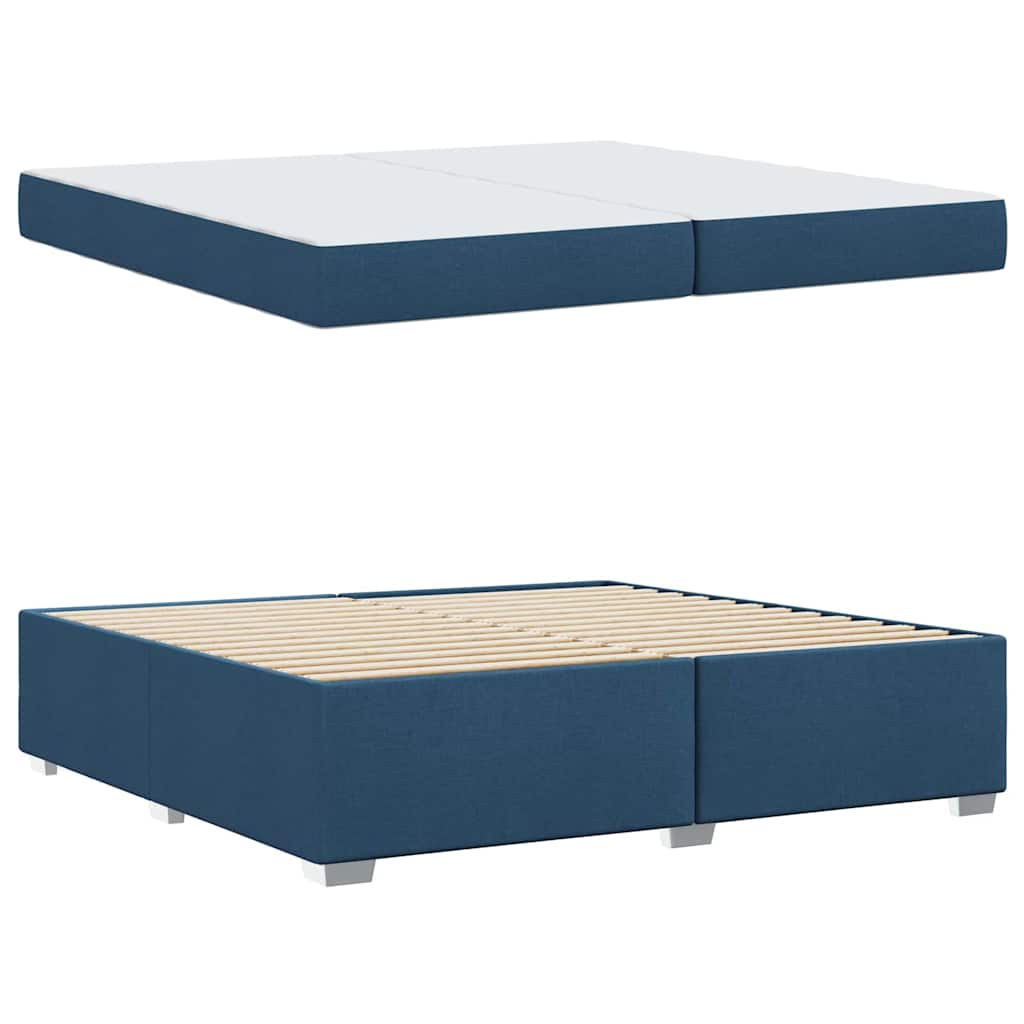 Bedframe Anders Blauw 200 x 200 cm Stof