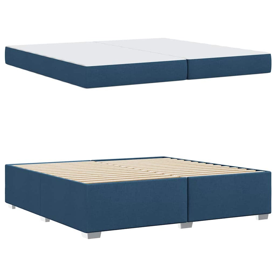 Bedframe Anders Blauw 200 x 200 cm Stof