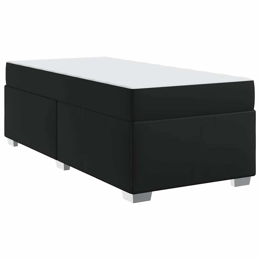 Bedframe Anders Zwart 80 x 200 cm Kunstleer