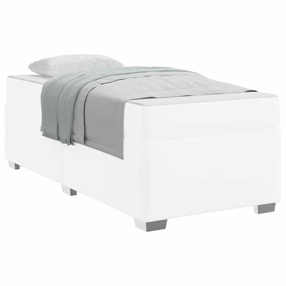 Bedframe Anders Wit 80 x 200 cm Kunstleer