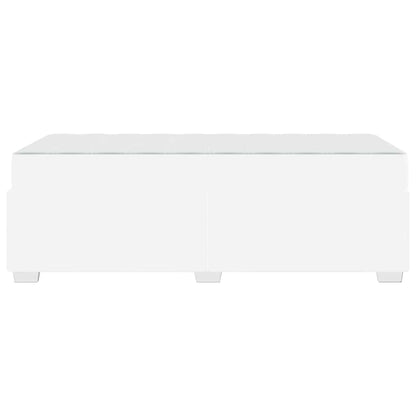 Bedframe Anders Wit 80 x 200 cm Kunstleer