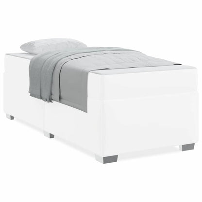 Bedframe Anders Wit 80 x 200 cm Kunstleer