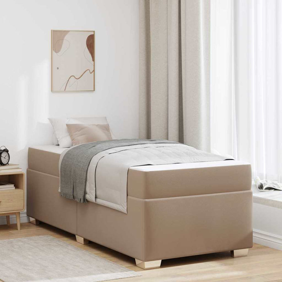 Bedframe Anders Cappuccino 80 x 200 cm Kunstleer