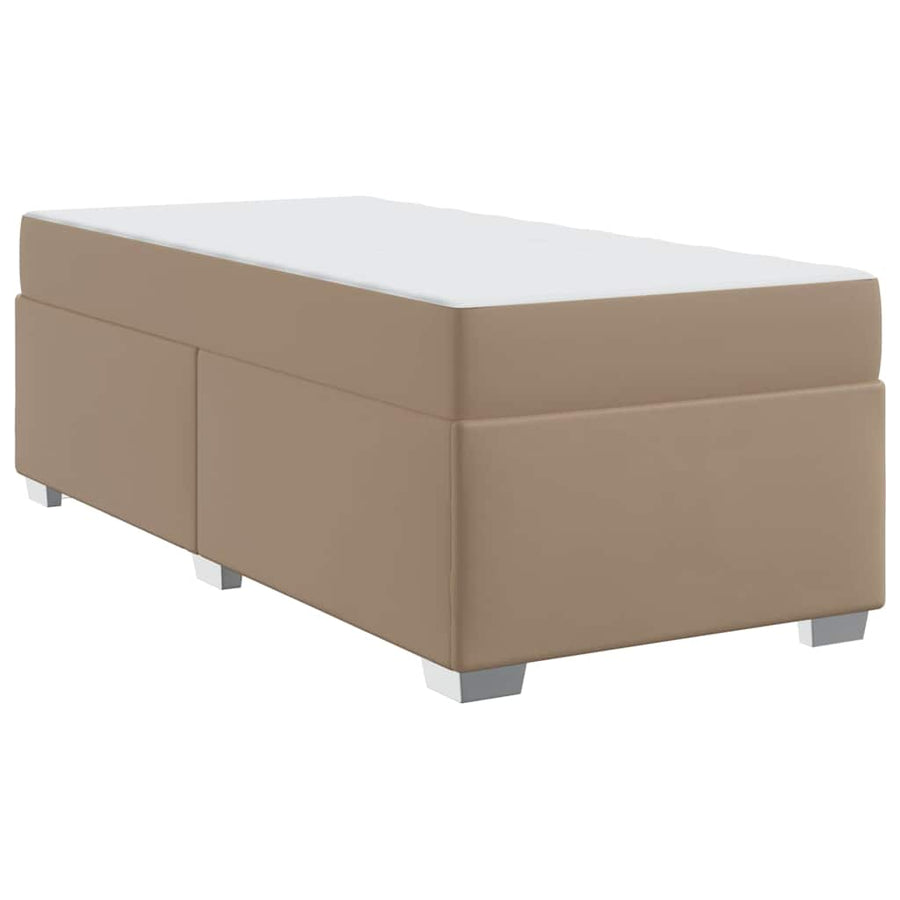 Bedframe Anders Cappuccino 80 x 200 cm Kunstleer
